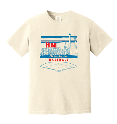 Cream Colored Retro HOME T-Shirt