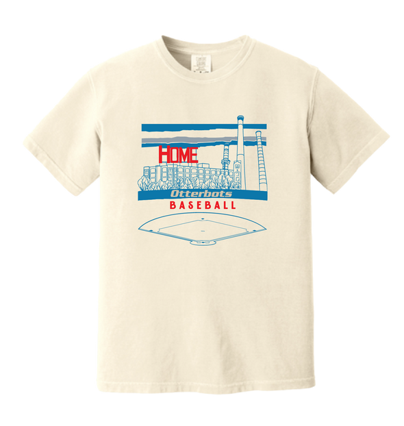 Cream Colored Retro HOME T-Shirt