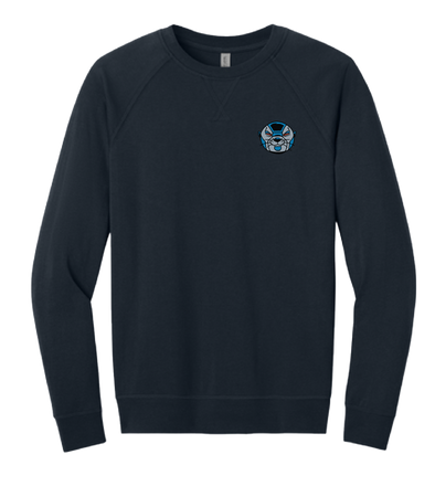 Navy Blue Otterbots Logo Crew Neck Sweat Shirt