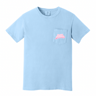 Comfort Colors Baby Blue Dairy Daddies Pocket T-Shirt
