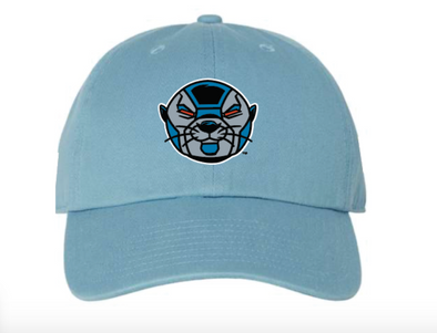Colombia Blue Otterbots Head Logo Dad Cap