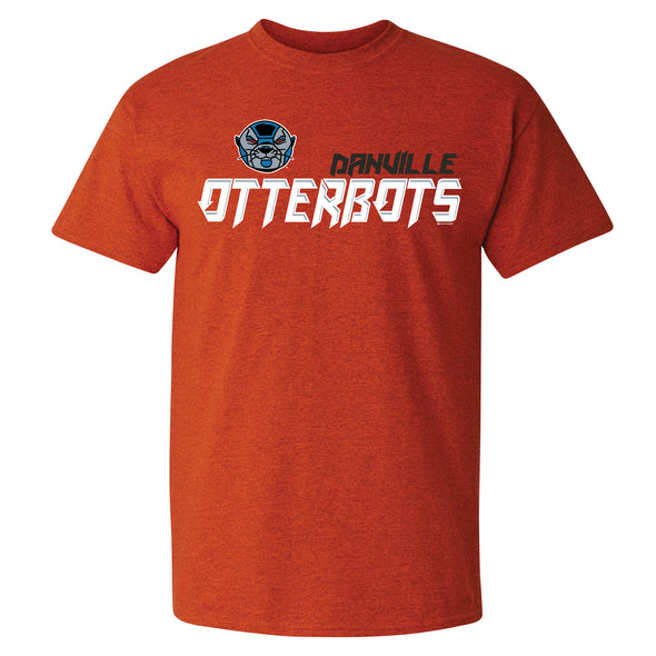 Otterbots Short Sleeve T - Futuristic Orange