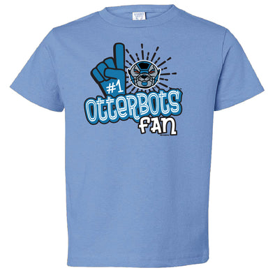 Otterbots Toddler T-Shirt - Blue #1 Fan